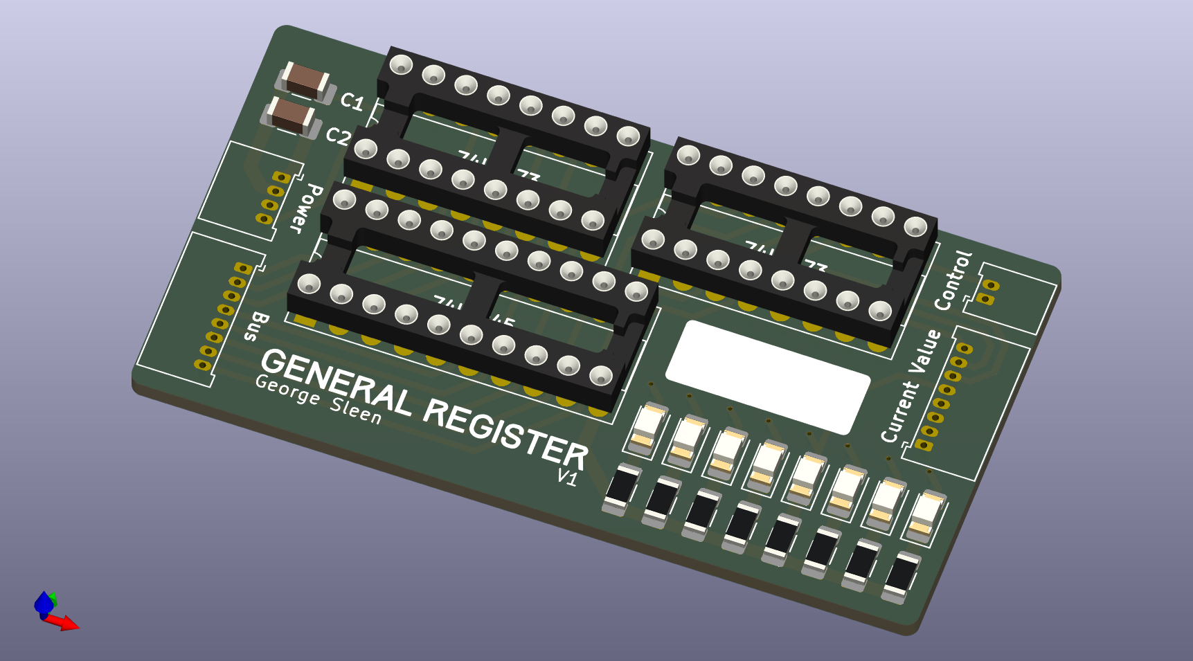General register render