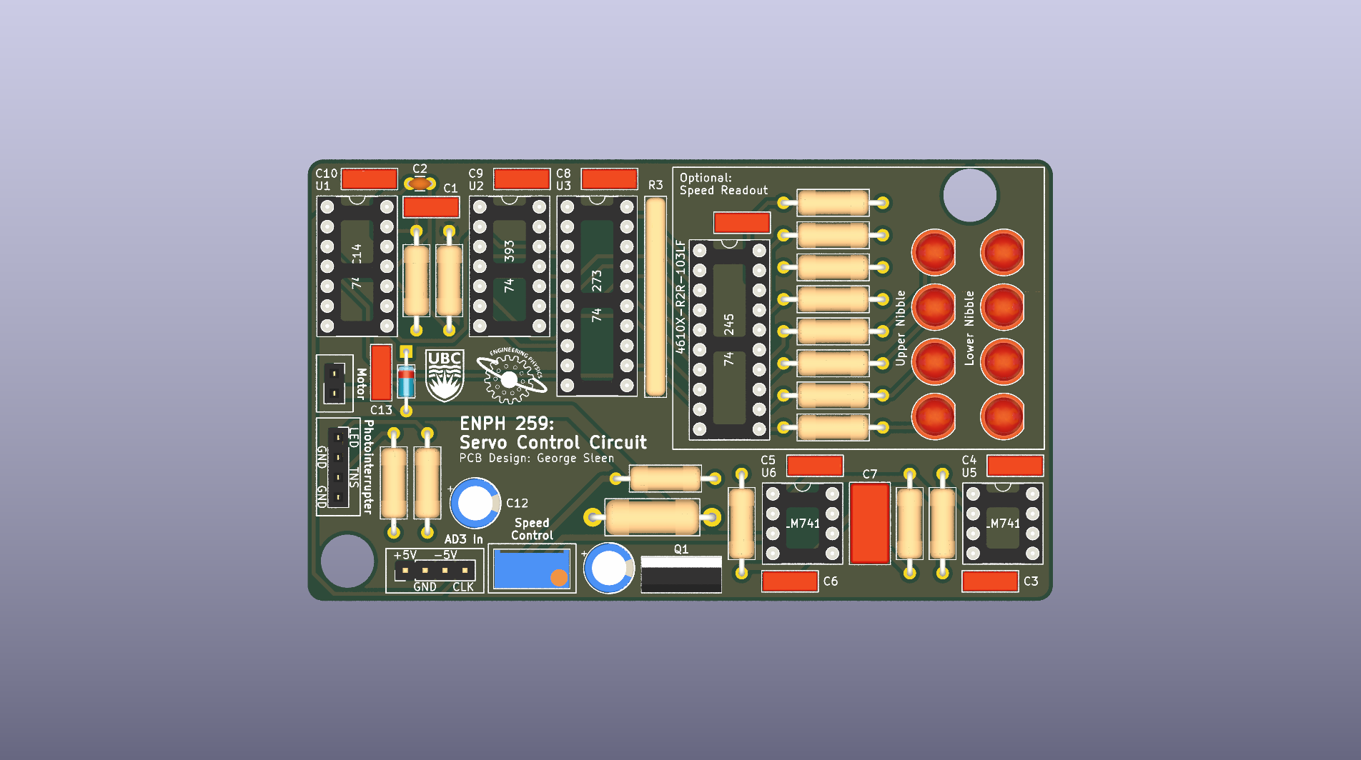 Continuous Servo Control PCB thumbnail