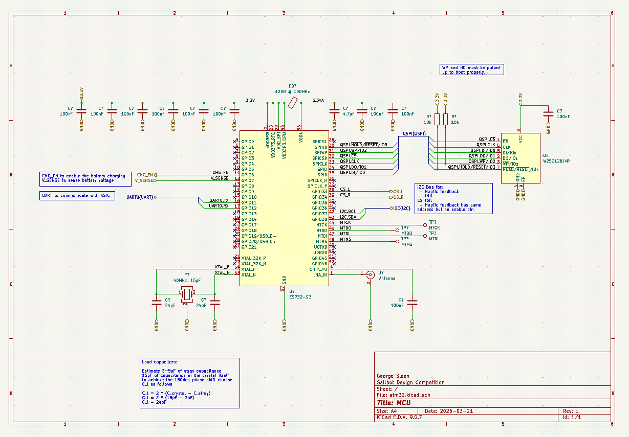 MCU schematic